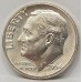UNITED STATES OF AMERICA 1964D . ONE 1 DIME COIN . WASHINGTON . SILVER . LUSTRE